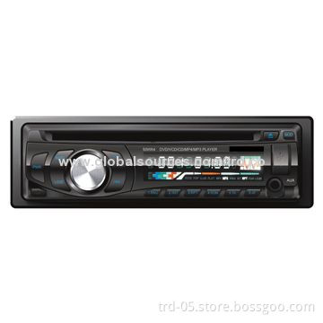 Single-DIN Car CD RDS MP3 Player with 4 x 45W Power, Removable Panel